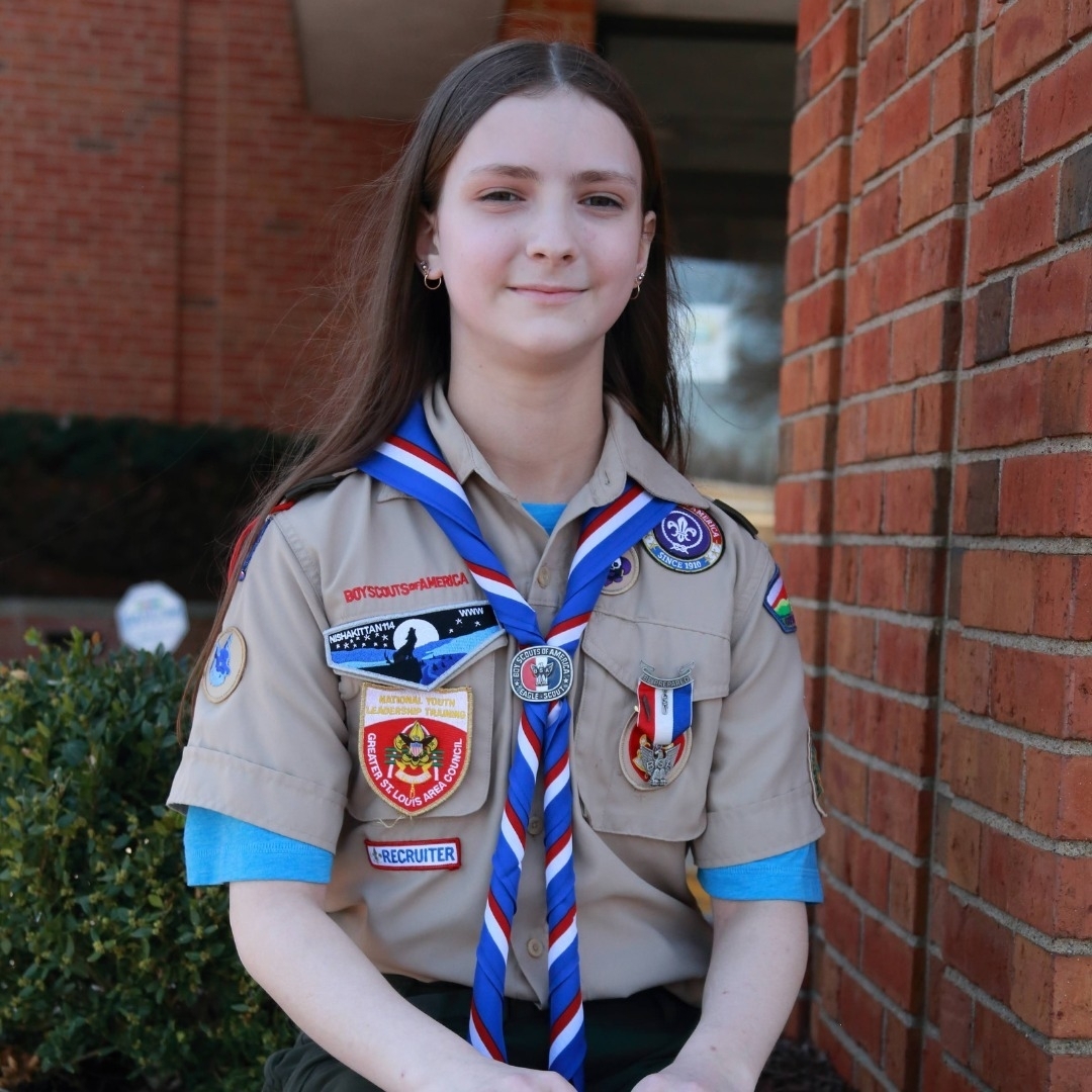 Meet new Eagle Scout Natalie G…